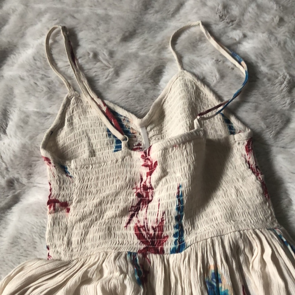 NWOT Free People Beau Smocked Printed Slip - Picture 7 of 11